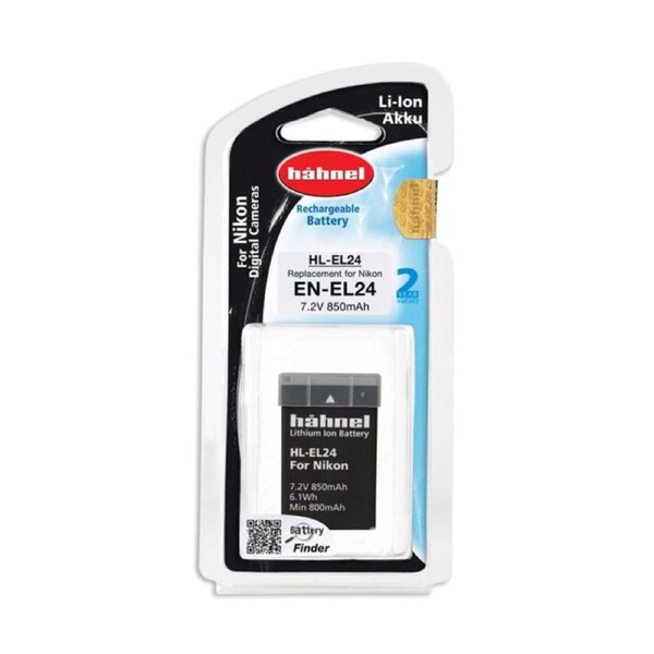 Hahnel EN-EL24 850mAh 7.2V HL-EL24 Battery for Nikon Digital Camera