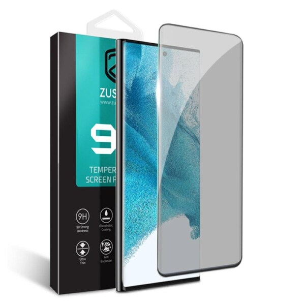 ZUSLAB Galaxy S23+ / S23 Plus Privacy Screen Protector Tempered Glass Case Friendly 9H Hardness Anti Spy for Samsung (2023)