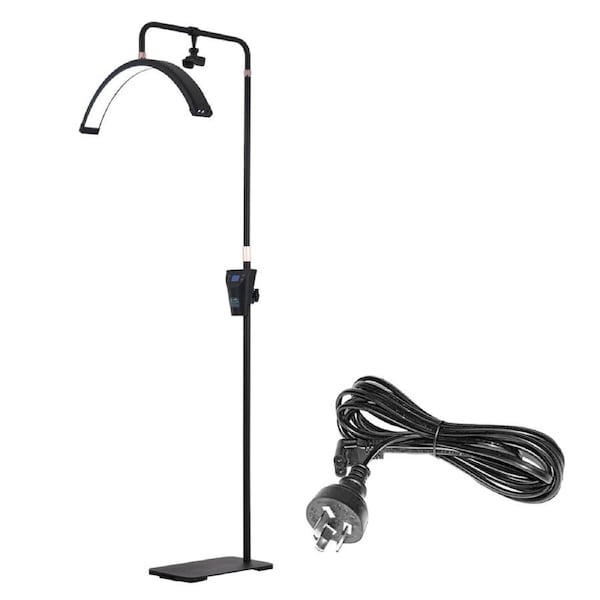 LED Moon Beauty Light Flicker-Free 3000K 6500K 2600LM Light Height Adjustable with Mobile Holder Long Life with Stand for Eyelash Extensions Salon