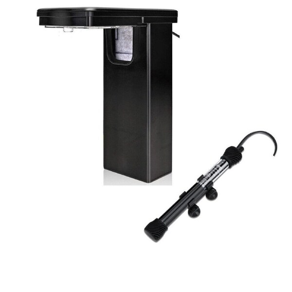 Hygger Aquarium Filter Light and Aquarium Heater 100W - KBHG982100W