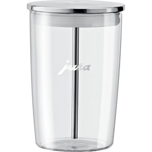 Jura Glass Milk Frother Container For Jura Coffee Machines 0.5L/500ml 9x13.5cm