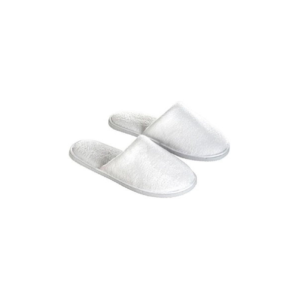 Childs Velour Closed Toe Slipper 25cm X 25 Pairs