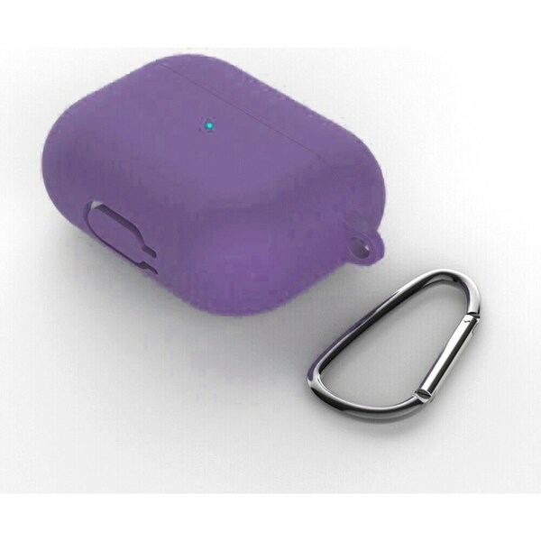 Ozoffer Thin Slim Soft Premium Silicone AirPod 3 Ultra Case Cover PURPLE