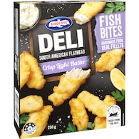 Birds Eye Deli South Atlantic Flathead Bites Light Batter