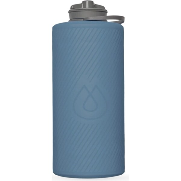 Hydrapak Flux Outdoor/Hiking Flexible Water Drink Bottle/Flask Tahoe Blue 1L