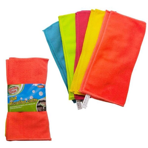 50PCS Microfibre Cleaning Cloths 30x30cm Microfiber Table Wipe Wiping Towel