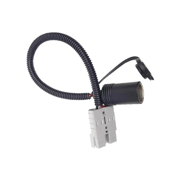 Blue Bar 50a Anderson Plug to 16a Female Cig Socket Adaptor