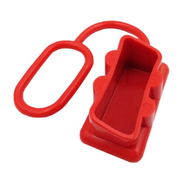 50a Anderson Dust Cap Rubber Red 1pc