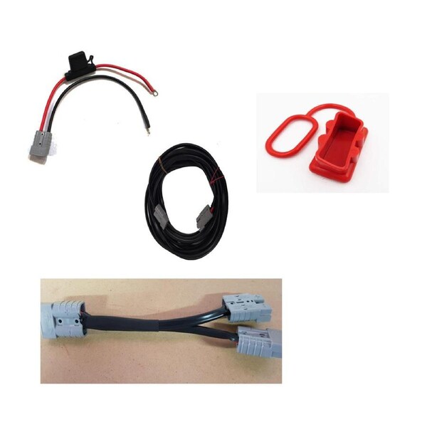 50amp Extension Lead Combo Kit with 6mm Dual Core Wire