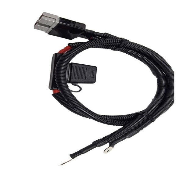 6awg (6 B&S) x 800mm 50a Anderson Plug 80a Maxi Fuse 8mm Lugs 12v