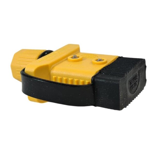 Trailer Vision 50 amp Anderson Plug Cover with Dust Cap Yellow