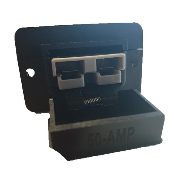 Trailer Vision 50 Amp Anderson Plug Panel Mount External Connector Cover