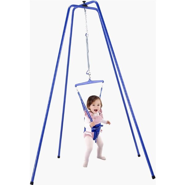 Jolly Jumper Bouncer and Stand - Blue