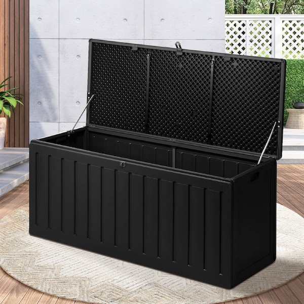 Livsip Outdoor Storage Boxes Box 290/310L/490L 490L-Black