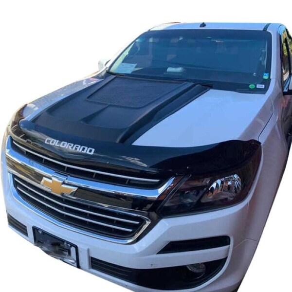 Matte Black Bonnet Scoop Hood Jungle Style for Holden Colorado 2012-2020