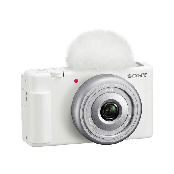 Sony ZV-1F White Digital Vlog Camera