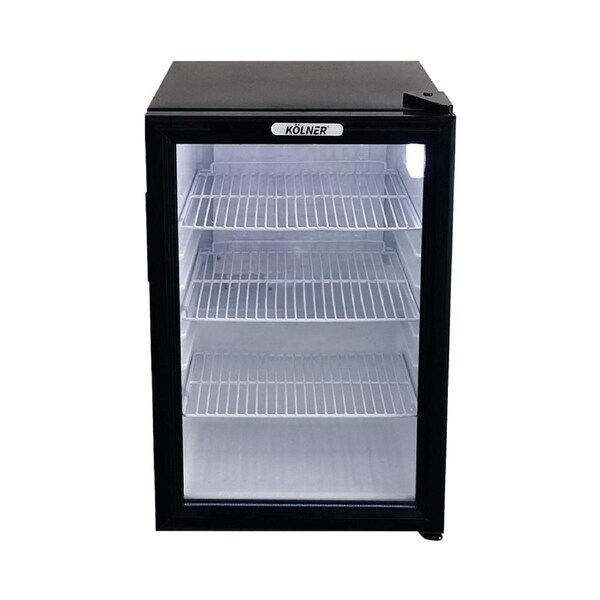 Kolner 70L Mini Bar Fridge Glass Door Beverage Cooler Drinks Refrigerator