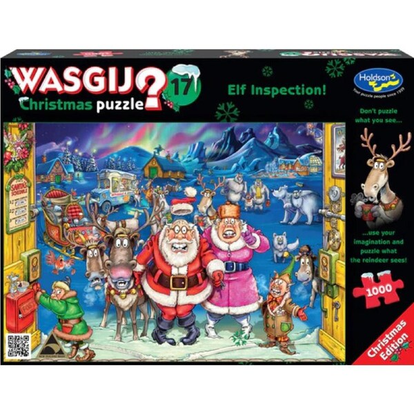 Wasgij? Christmas Puzzle #17 - Elf Inspection! 1000 Piece