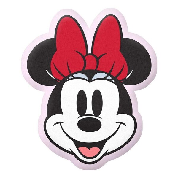 Disney Minnie Mouse Head 2D Shaped Cushion