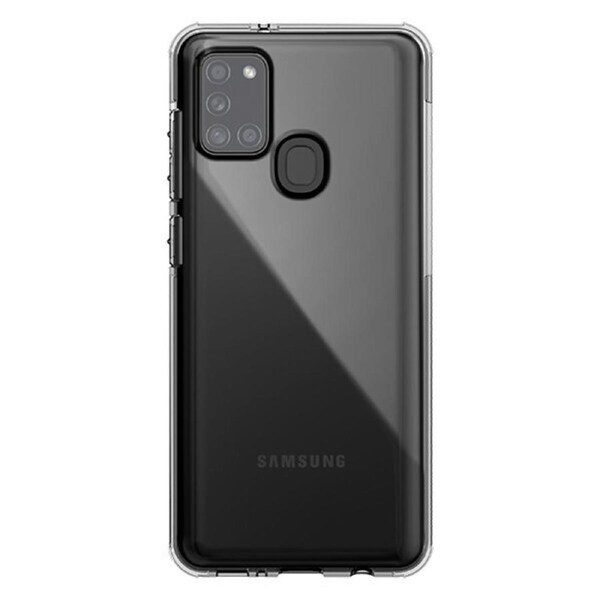 Raptic Back Phone Bumper Case Cover Protection For Samsung Galaxy A21S Clear
