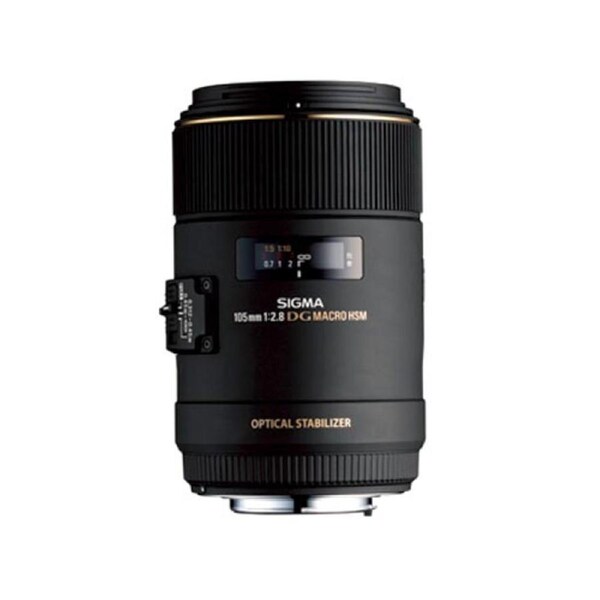 Sigma Canon 105mm F2.8 EX DG MAC OS HSM Lens