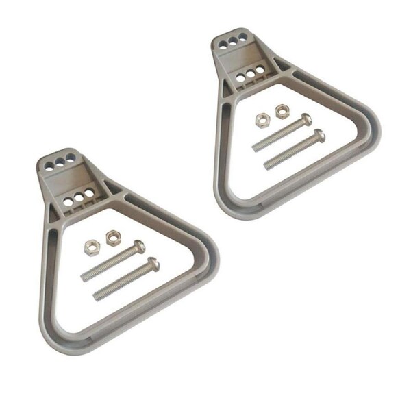 175 amp & 350 amp Anderson Plug Handles Grey Pair inc Fittings