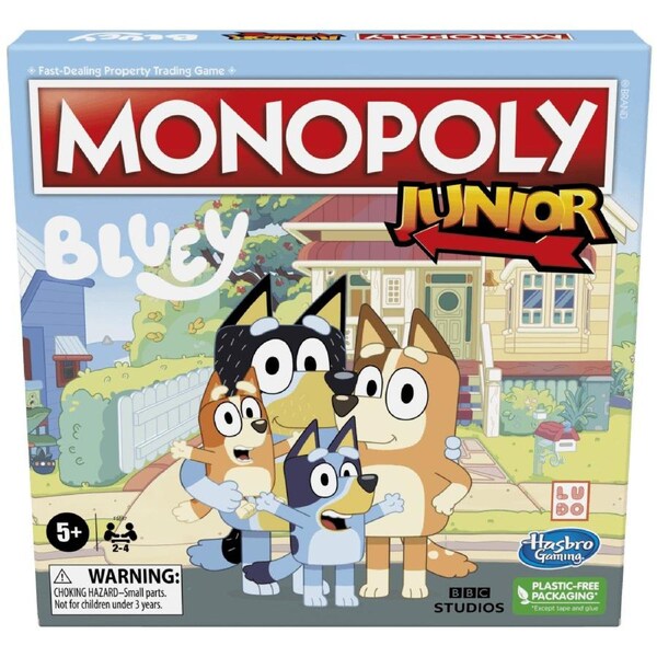 Hasbro Monopoly Junior Bluey Edition
