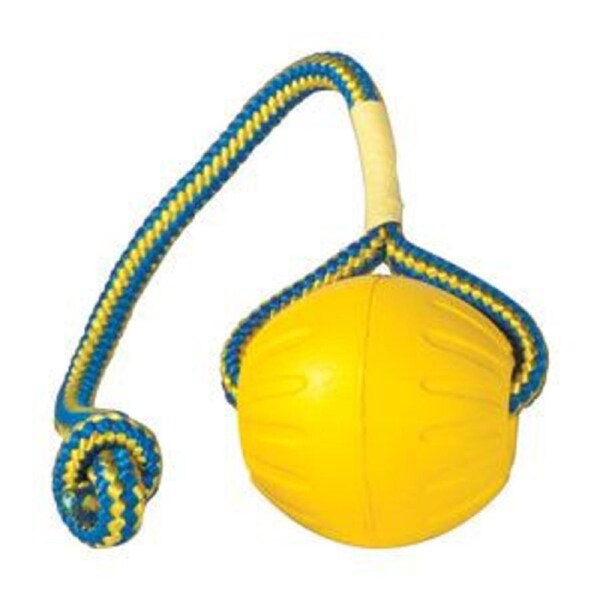 STARMARK Swing & Fling Durafoam Fetch Ball Dog Toy - Medium (Assorted Color)