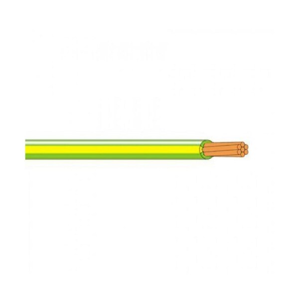 6.0mm Building Wire Green / Yellow Earth (per mtr)