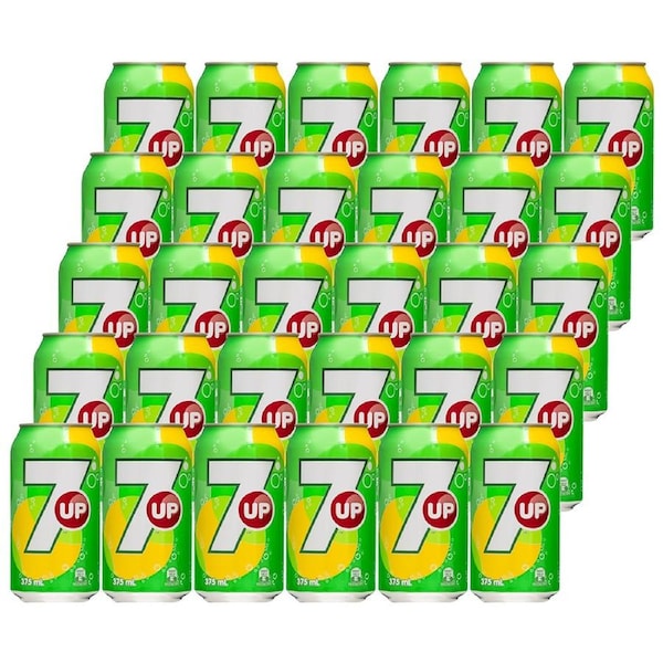 Schweppes 375Ml 7Up Cans 30 Pack