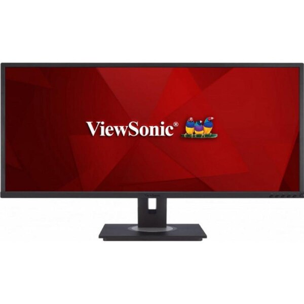 ViewSonic 34" WQHD Docking Monitor, Professional, WQHD 1440, USB-C Hub, FreeSync [VG3456]