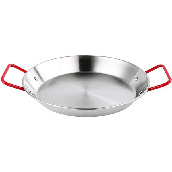 Paella Pan Non-Stick Stainless Steel Cooking Pan 32 cm