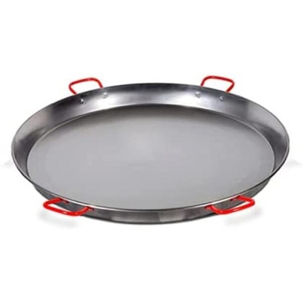 Paella Pan, Polished High Carbon Steel, 900mm