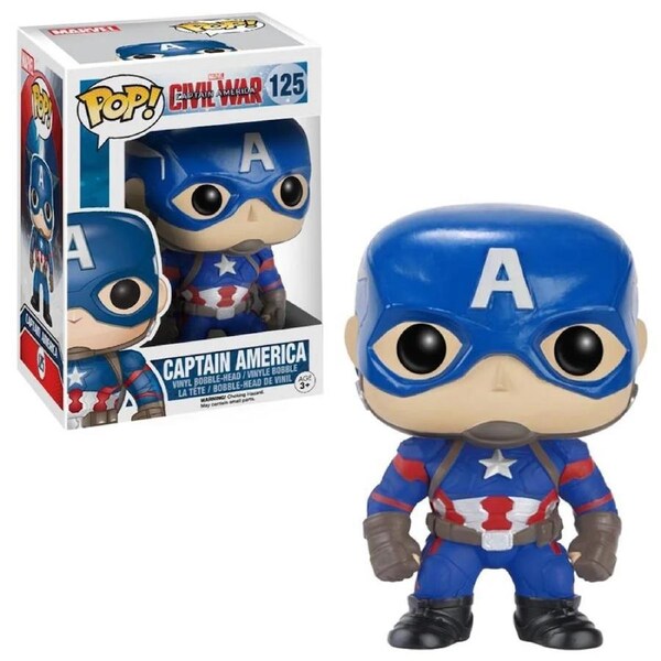 (SW) Captain America: Civil War Captain America Funko POP! Vinyl 125