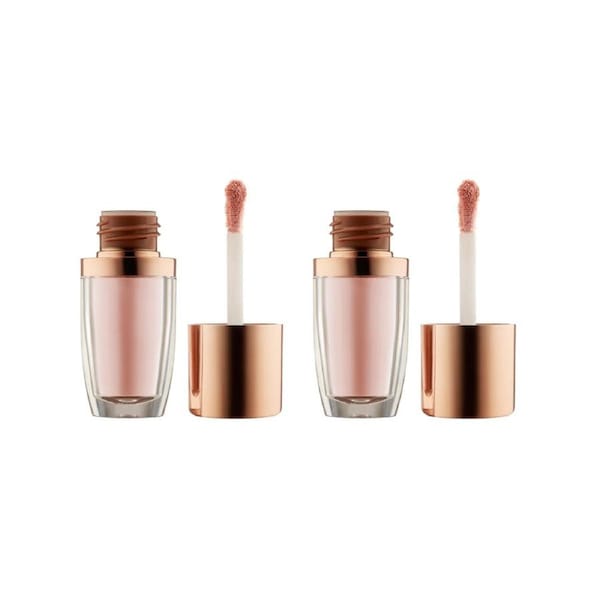 2 x Nude by Nature Shimmering Sands Loose Eyeshadow 2g - 01 White Sand