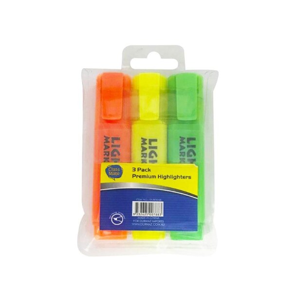 15pk Premium Highlighters Green Orange Yellow Highlighter Office School Home Fd