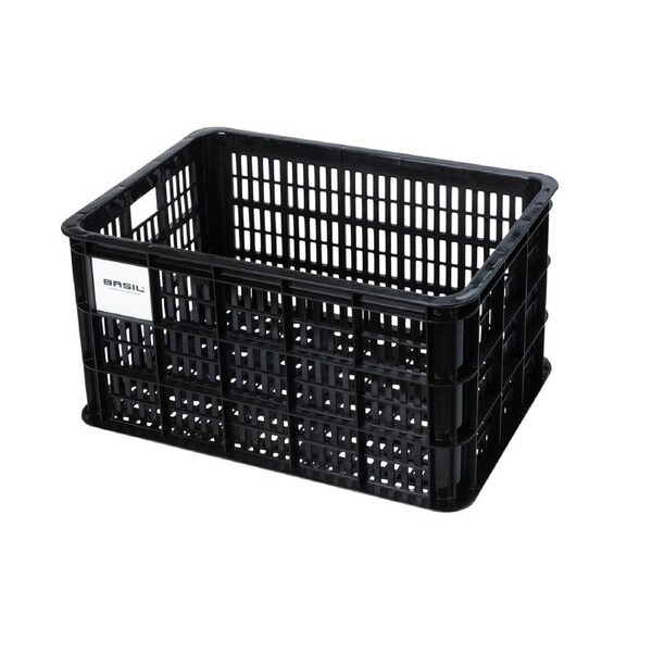 Basil Bicycle Crate Large 40L Black