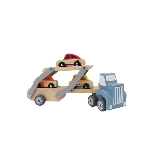 Kaper Kidz Wooden Calm & Breezy Car Carrier Kids/Children Play Toy 46.3cm 3+