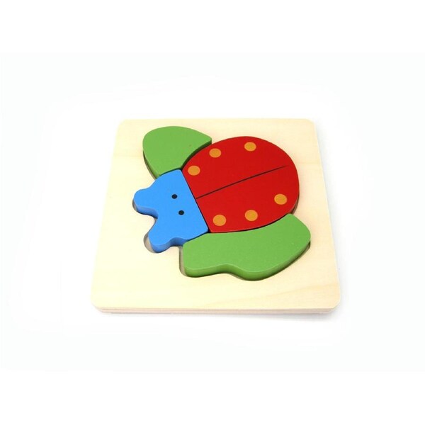Kaper Kidz Ladybird Chunky Kids/Children's Development/Learning Puzzle 18m+