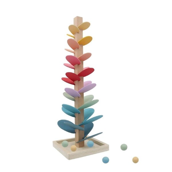 Kaper Kidz Kids Interactive Calm & Breezy Marble Run Sound Tree Toy 67cm 3+