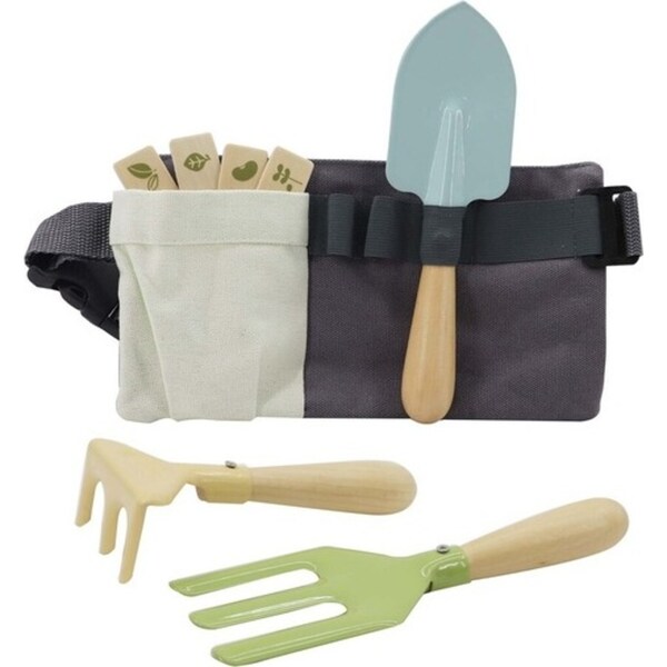 Kaper Kidz Toddler/Children's Outdoor Garden Belt With Tools & Name Tag 3+