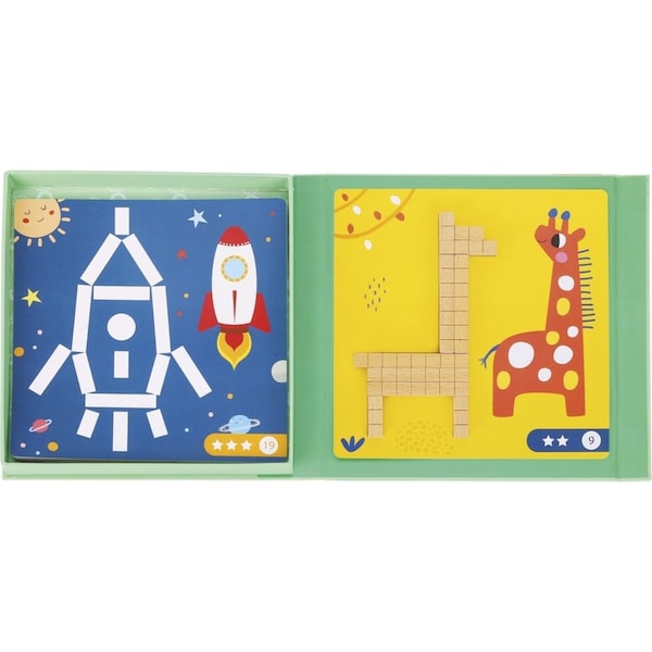 Tooky Toy Creative Math Sticks Children's/Kids Tabletop Puzzle/Education Game 3+