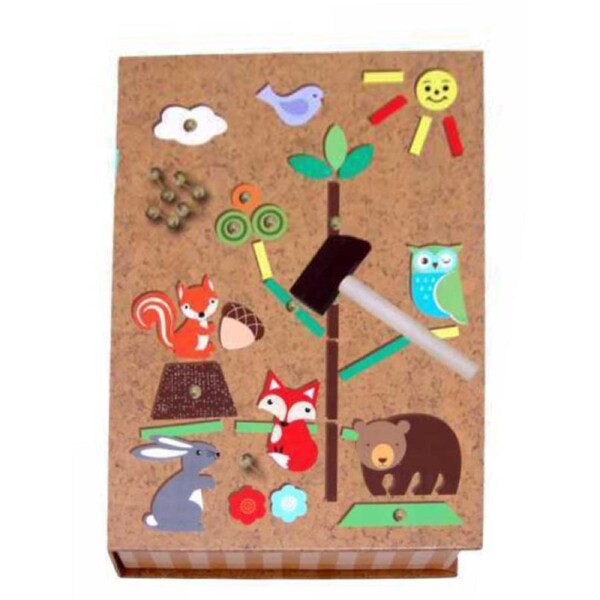 170pc Kaper Kidz Forest Friend Tap A Shape Kids Educational/Activity Toy 5+