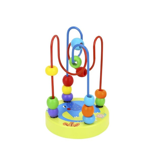 Tooky Toy Kids Animal Beads Coaster Activity/Educational Fun Play 12m+ Assorted