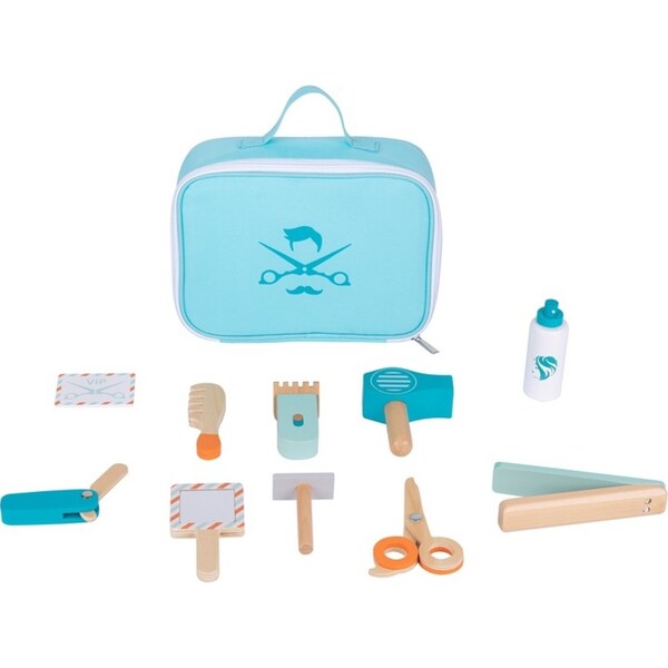 Tooky Toy Little Hairdresser Set Pretend Play Themed Carry Bag For Kids 3y+