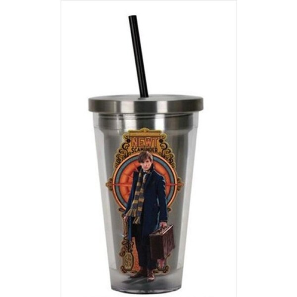 Fantastic Beasts Cup W Straw
