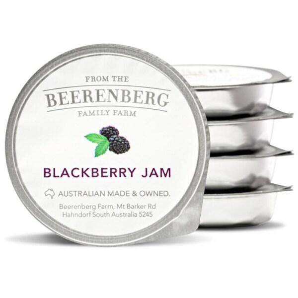 120 x Beerenberg Blackberry Jam 14g