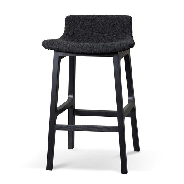 Harris 65cm Bar Stool - Full Black