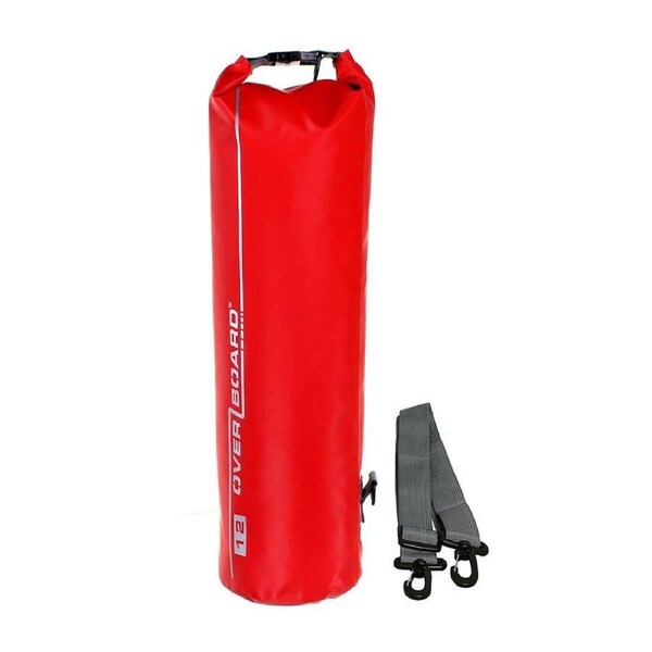 OVERBOARD AOB1003R WATERPROOF RED SAILING BAG 12L DRY TUBE BAG