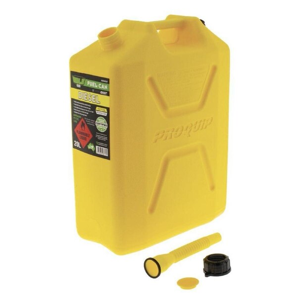 Hulk 4x4 Heavy Duty Plastic Diesel Pump Fuel Jerry Storing Can/Container 22L